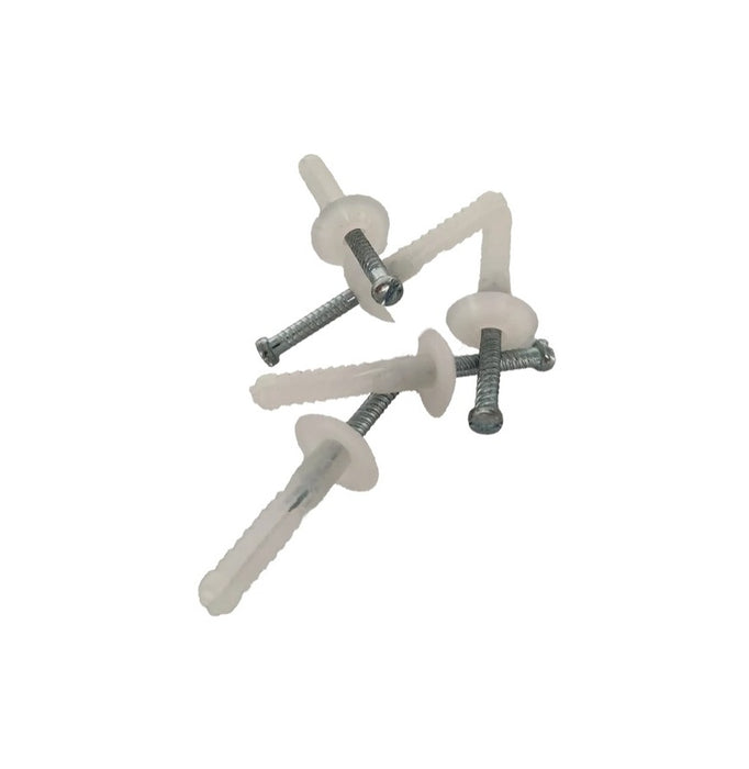 Mushroom head Nylon Anchor 5mm X 25mm (Jar50)