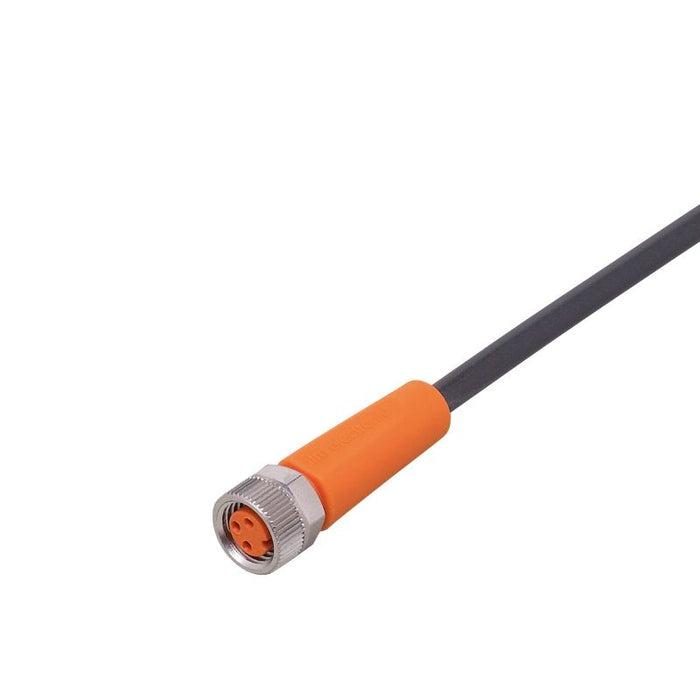 Sensor Socket Straight 3Pin M8 2m Cable Orange