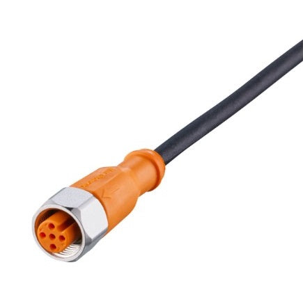 Sensor Socket Straight 5 Wire M12 30VAC 5m PUR Cable