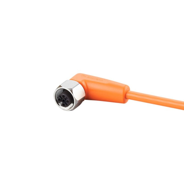 Sensor Socket Angle 5Pin M12 2m Cable Orange