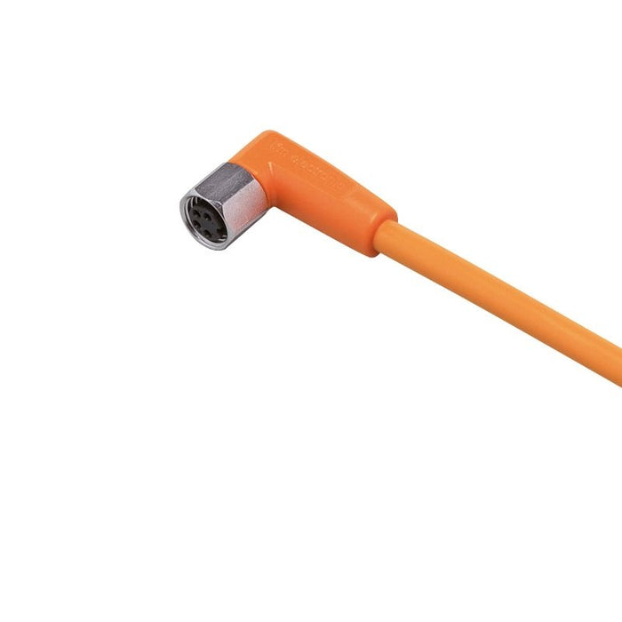 Sensor Socket Angle 4Pin M8 50AC/60DC 5m Cable Orange