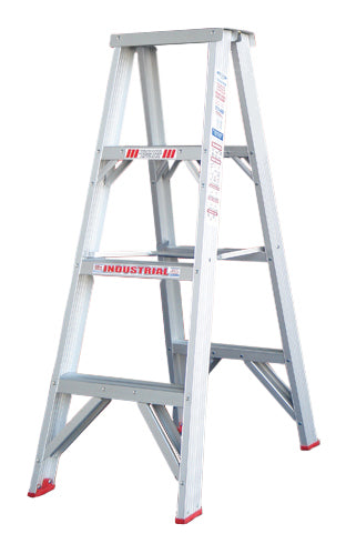 Tradesman Step Ladder Aluminium 1.2m 150kg