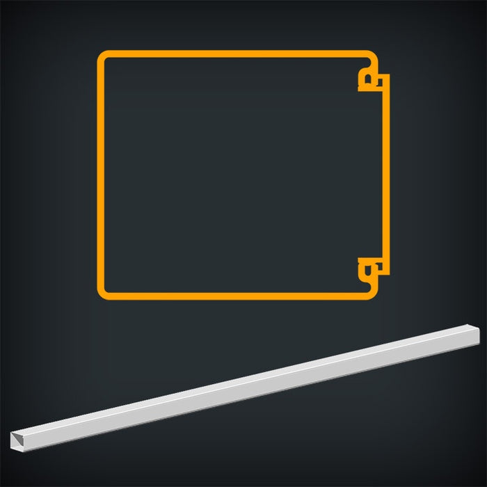 Skirting Trunking CAT 6A 90/1 90x100mm 3.1m