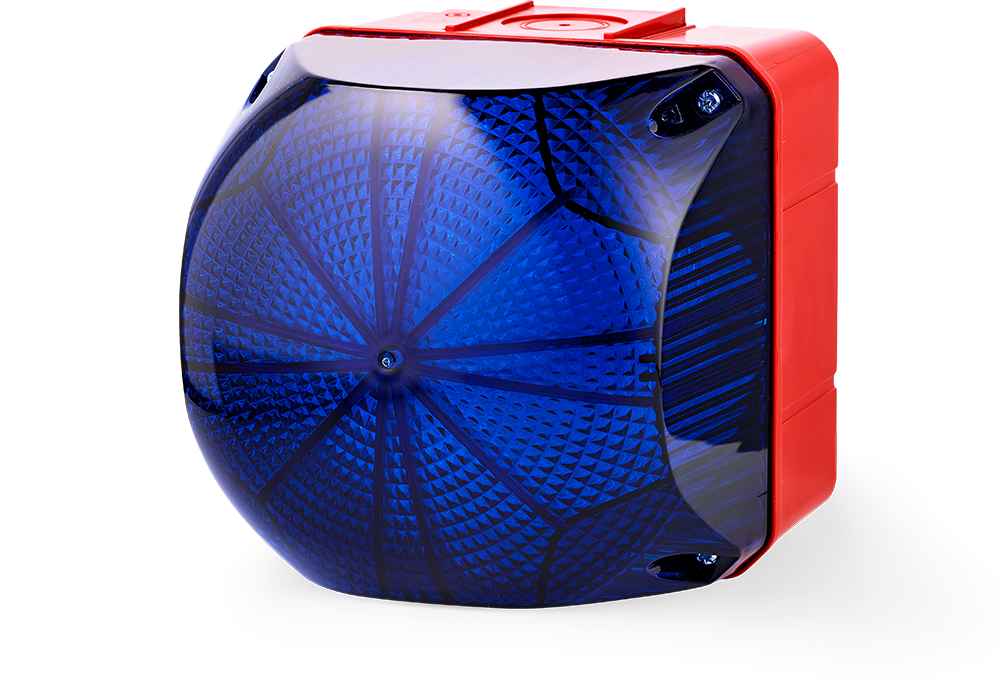 LED Beacon Blue 240VAC IP66 ST/FL