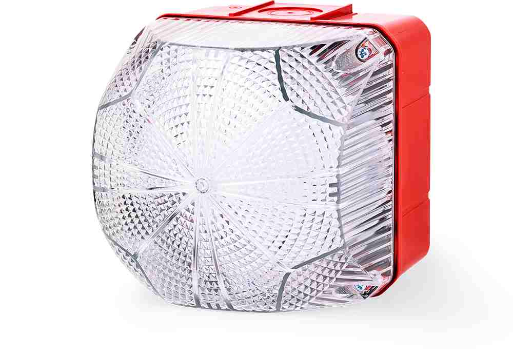 LED Beacon Clear 24-48VAC IP66 ST/FL