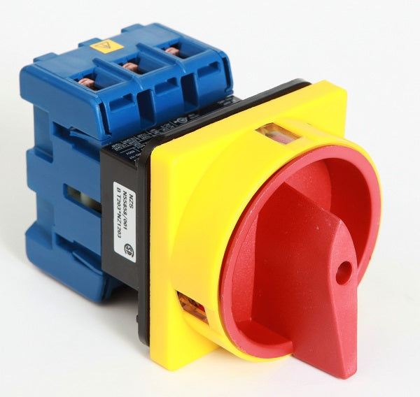 KG80 Sw 3P 80A Panel Mnt Red/Yel Disc Lock IP65