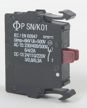 PSN-K01 Contact Block 1N/C Front Mount