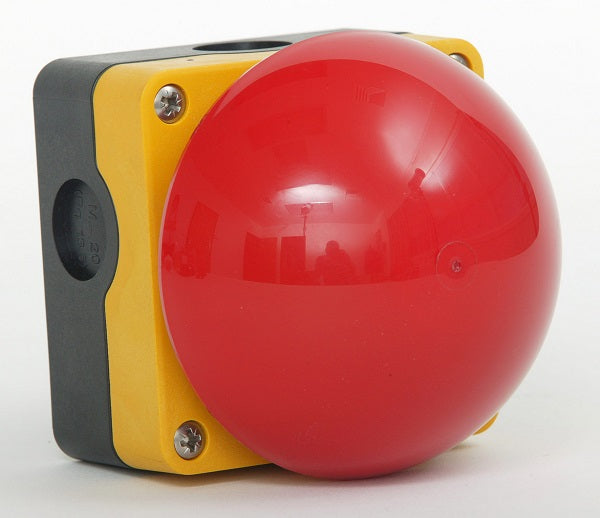 Foot and Palm Switch 100mm IP67 Red/Yellow