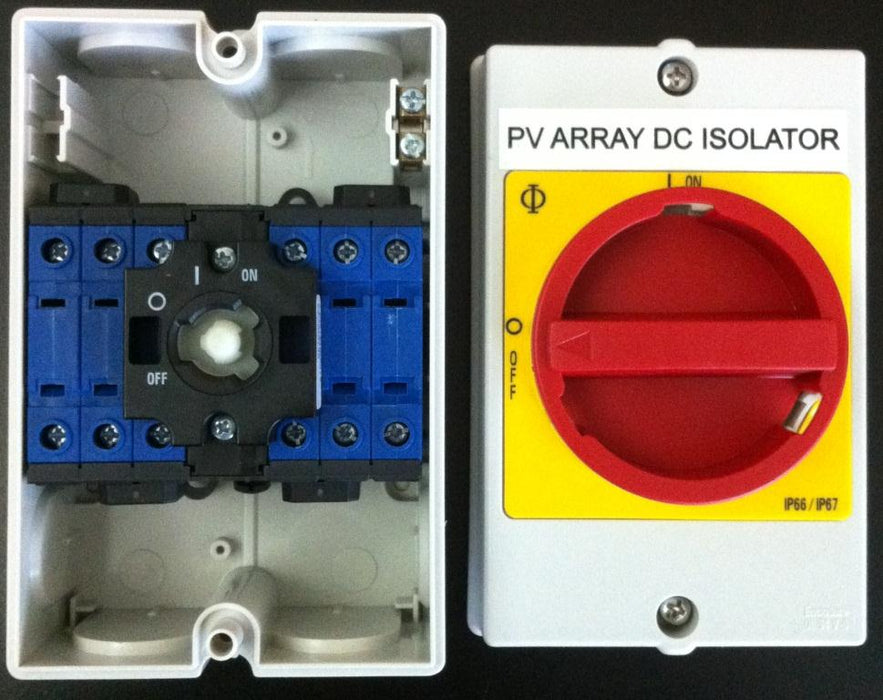 PV Isolator 2P 6Contact 1500VDC