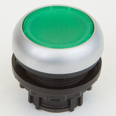 Pbutton Illum Head Only Green