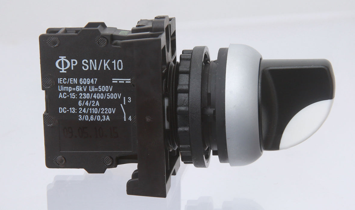 Select Switch 2 Pos 1 N/O Contact