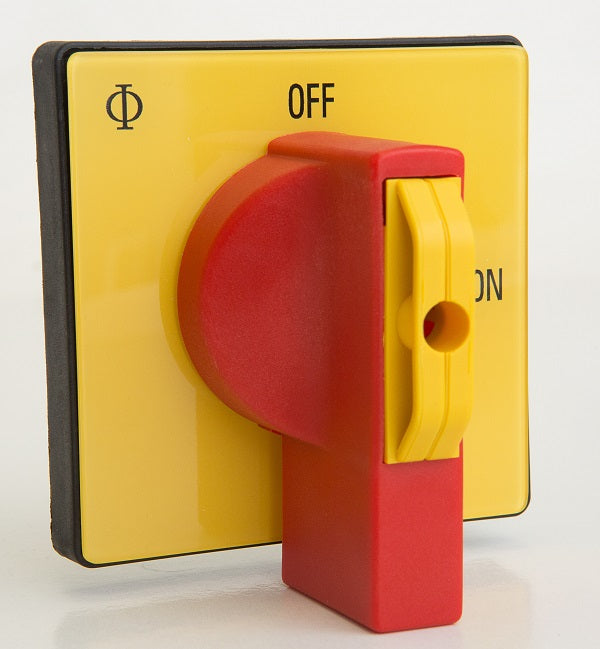Padlockable Handle with Escutcheon Plate 64 x 64
