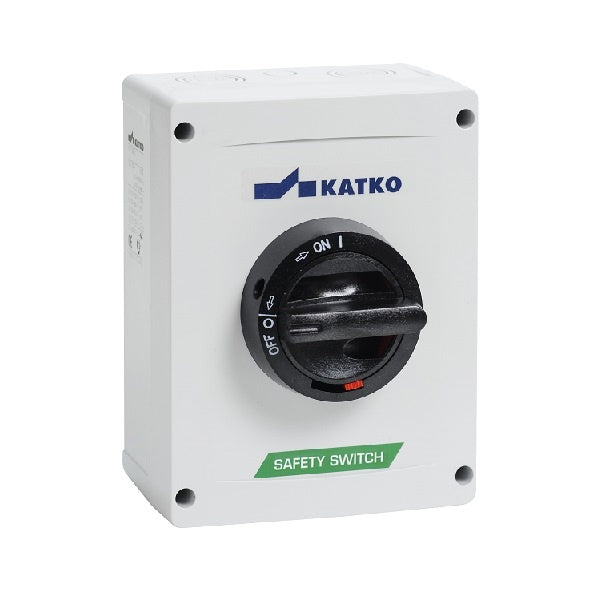 Katko Isolator Sw 3P 63A Grey Black Handle