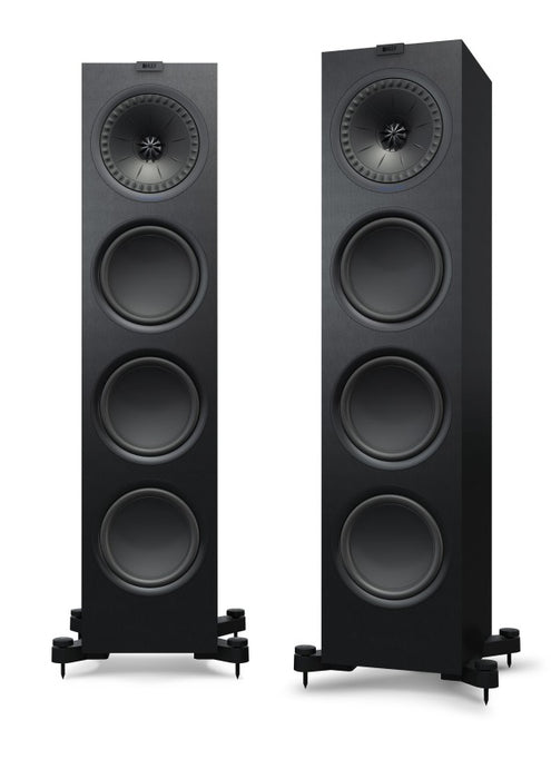 Speaker Floorstanding Uni-Q 1x 8in Black (Pair)