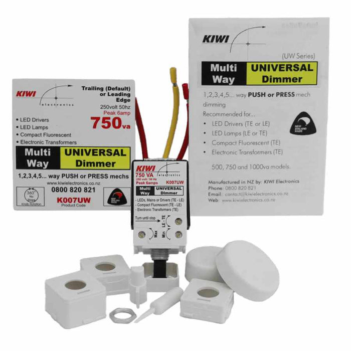 Universal Dimmer Multiway 750VA