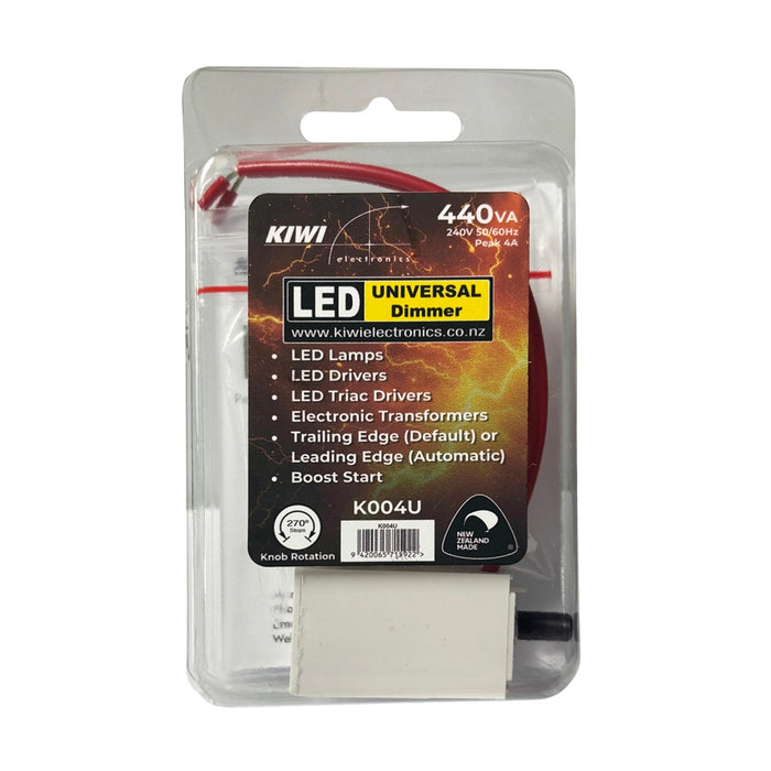 Universal Dimmer AC1/AC3 400VA