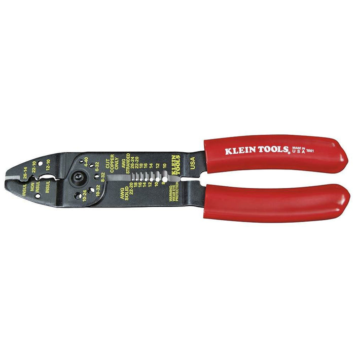 Wire Crimper Stripper Cutter 3-in-1 8-22AWG
