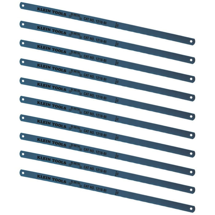 Hack Saw Bi-Metal Blades 18TPI 10Pack