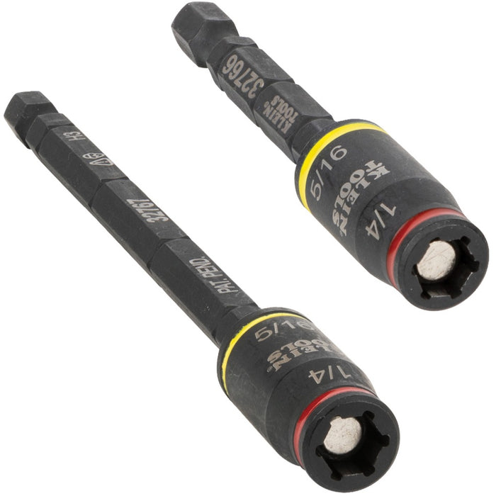 Flip Impact Socket3in1 Hex Driver Set 1/4in + 5/16in