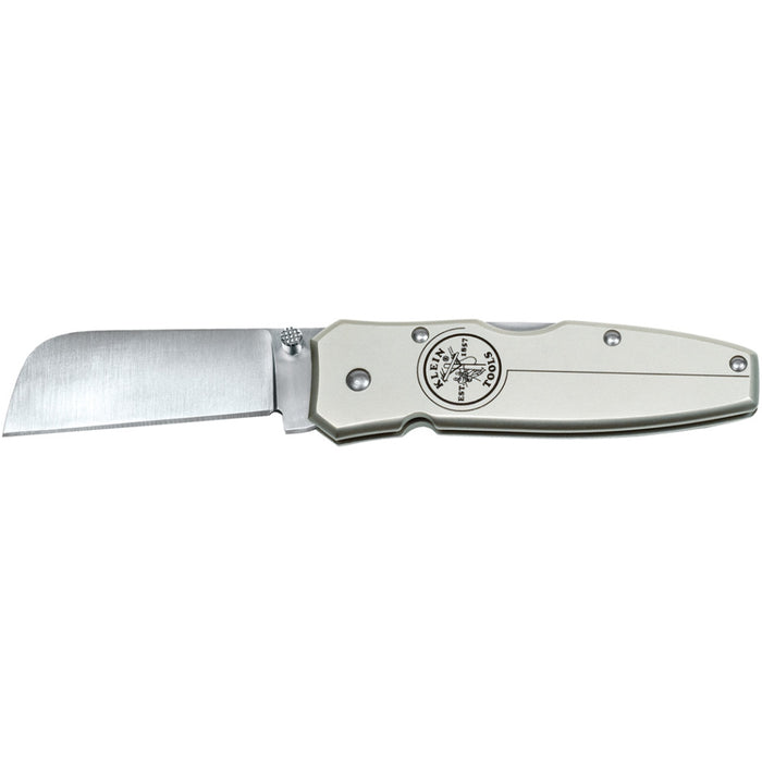Pocket Knife Lockback Lightweight 2-1/2in Silver