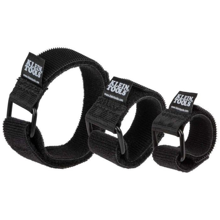 Cable Cinch Strap Hook & Loop 6/8/14in 6PK
