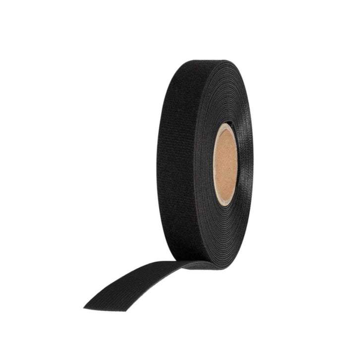 Hook & Loop Roll 19mm x 7.6m Black