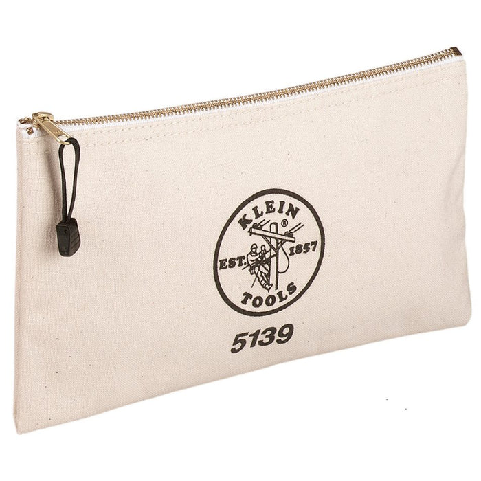 Zipper Bag Canvas Natural