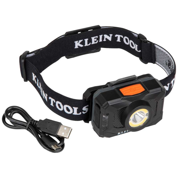 Headlamp Rechargeable 2-Color with Strap