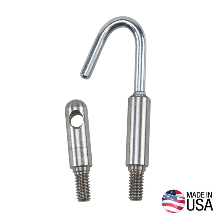 Fish Rod Attachment Single Hook & Bullet