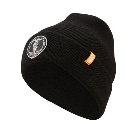 Heavy Knit Hat Black