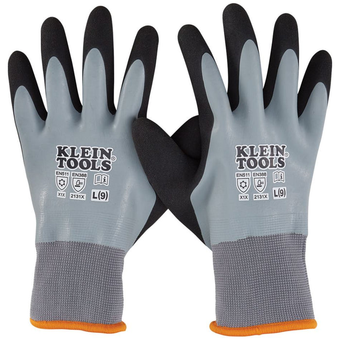 Gloves Thermal Dipped Large