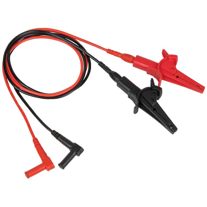 Alligator Clip Test Leads Heavy Duty 3ft CatIV 600V