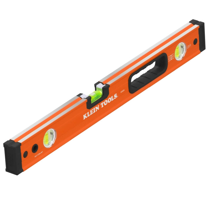 Level Box Beam 24in (610mm) Alu 3vial V-Groove