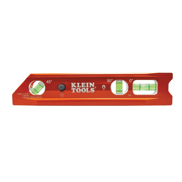 Torpedo Level-Lighted 229mm Billet Aluminium Magnetic