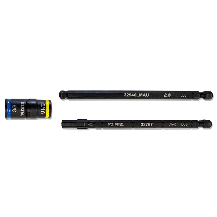 Flip Socket Set 3-in-1 For Solar 5/16 + 3/8in Long 6mm Hex
