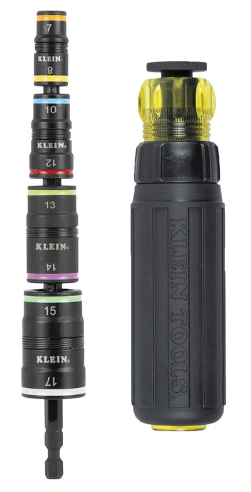 Flip Socket Set 8-in-1 Metric 7-17mm Ratchet Handle