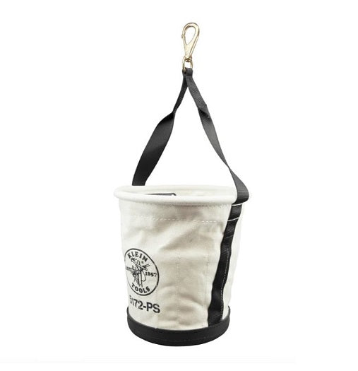 Bucket No4 Heavy Duty Canvas Tapered Wall 15 Pocket