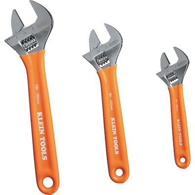 Adjustable Wrench 3pc Pack 6in/8in/10in