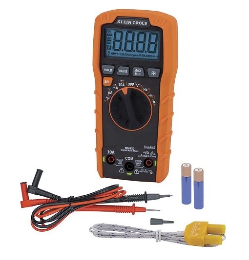 Multimeter MM420 600V Digital TRMS Auto-Ranging