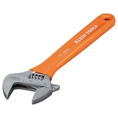 Adjustable Wrench 12in Extra Capacity 3.8cm