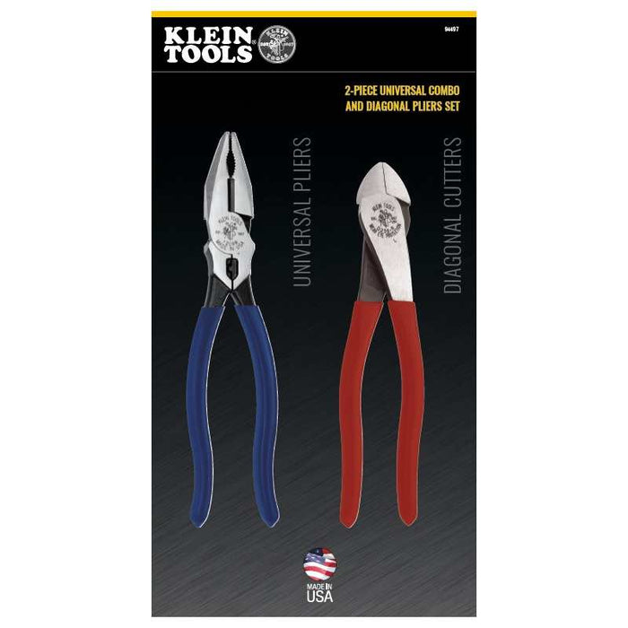 Electricians 2 Piece Pliers Kit 1x12098 + 1xD228-8
