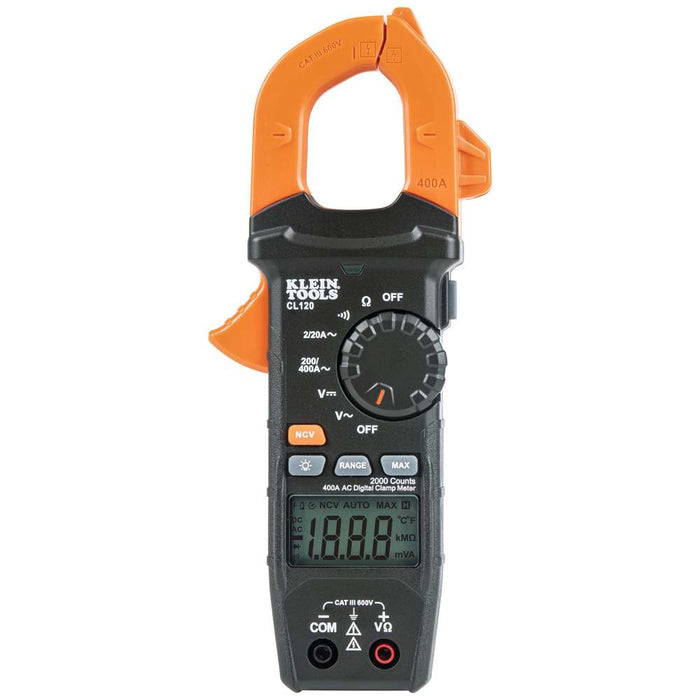 Clamp Meter CL120 400A AC CATIII Auto Ranging