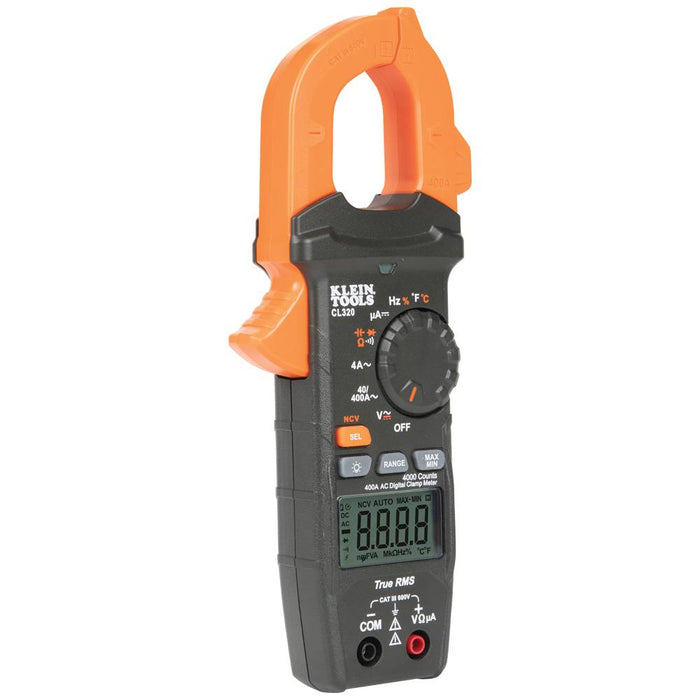 Clamp Meter CL320 400A AC HVAC TRMS Temperature