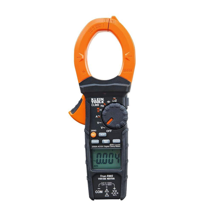 Clamp Meter CL900 2000A AC/DC Trms Loz Ncvt Cat IV