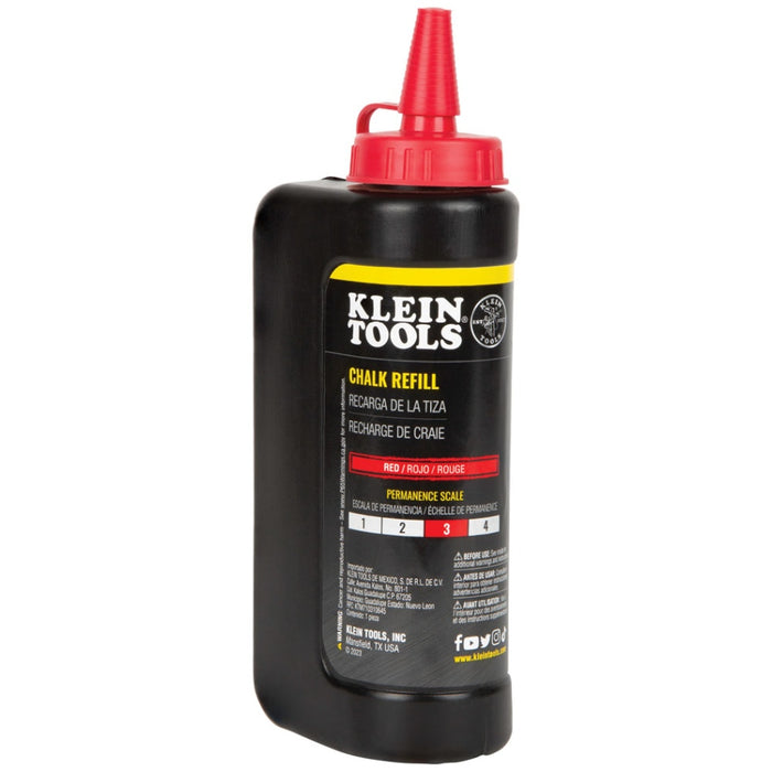 Chalk Refill Bottle Red 14oz/396gm