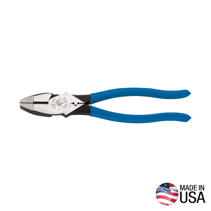 Linesman Pliers Side Cutting 9in High Leverage Crimp