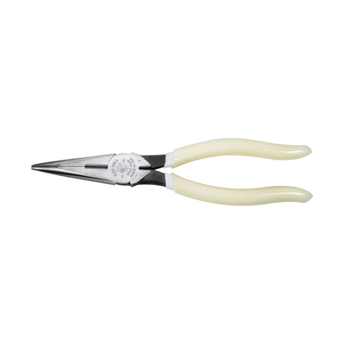 Long Nose Pliers 8in Side Cutting Hiviz Glow