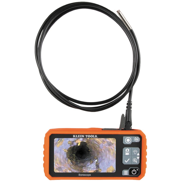 Plumbers Borescope 1.5m IP67 Armoured Camera 1280x720p