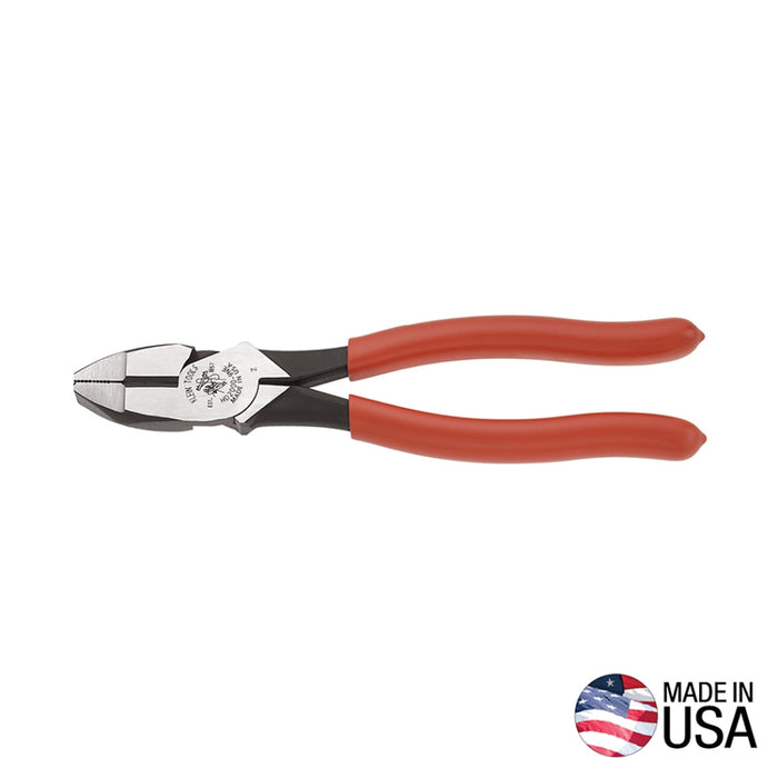 Linemans Pliers Side Cutting 9in High Leverage Heavy Duty
