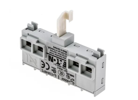 NHI-E-11 PKZ0-CB Aux Contact 1N/O 1N/C Top